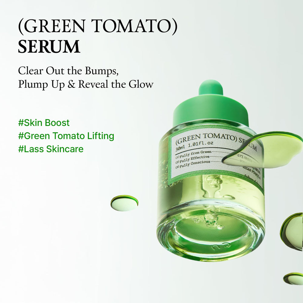 FULLY Green Tomato Serum 67% green tomato extract detail for antioxidant support