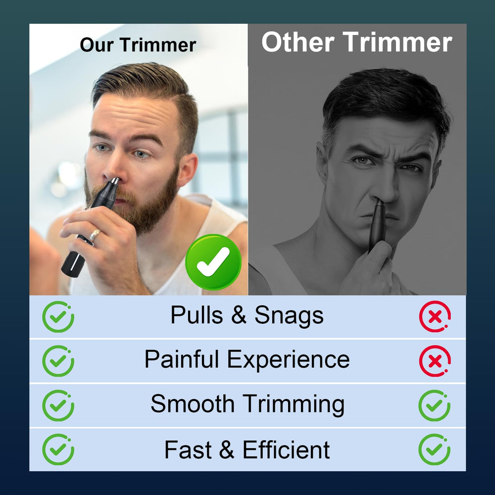Fululuer-4-in-1-heads enabling precise trimming across ears, nose, brows.