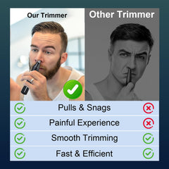 Fululuer-4-in-1-heads enabling precise trimming across ears, nose, brows.