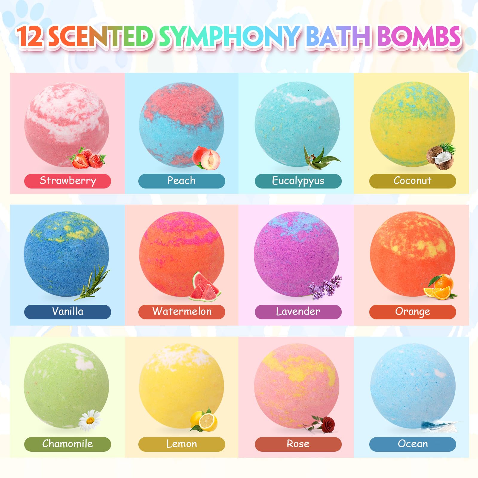Funcrevity bath bombs include built-in dog toys for added bath-time fun.