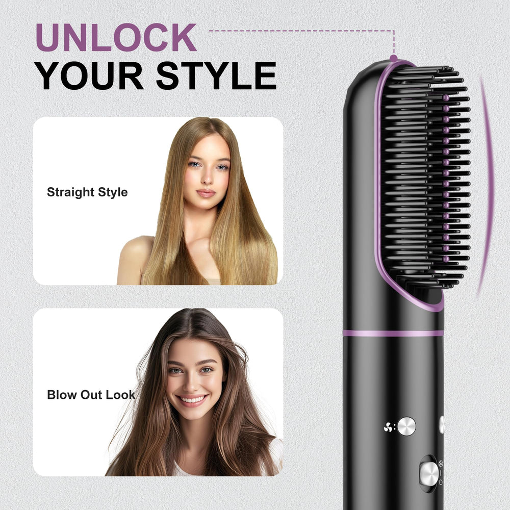 Funflow large volumizing round brush adds lift and body