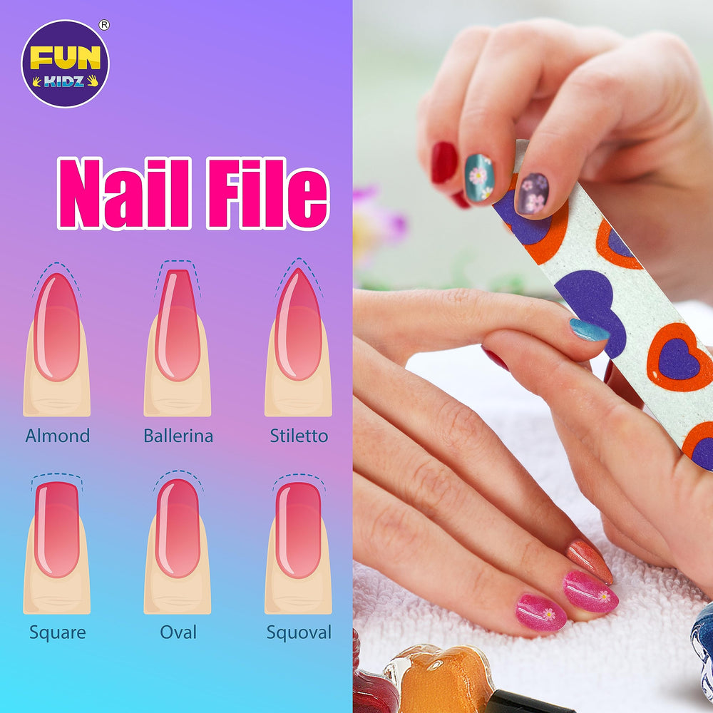 FUN KIDZ gifting option for birthdays and holidays with a complete mini-manicure experience.
