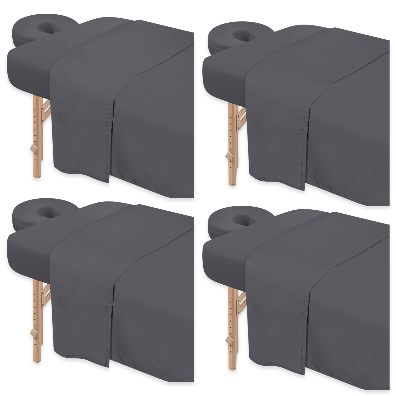 FUNLIYING premium massage table sheets cover shows soft, durable fabric for daily professional use