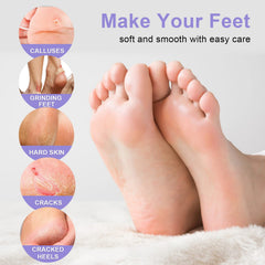 FUNNIR Foot Peeling Mask unisex fit accommodates most sizes for versatile use.