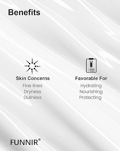 FUNNIR Snail Mucin Moisturizer gel texture close-up—easy, non-greasy absorption