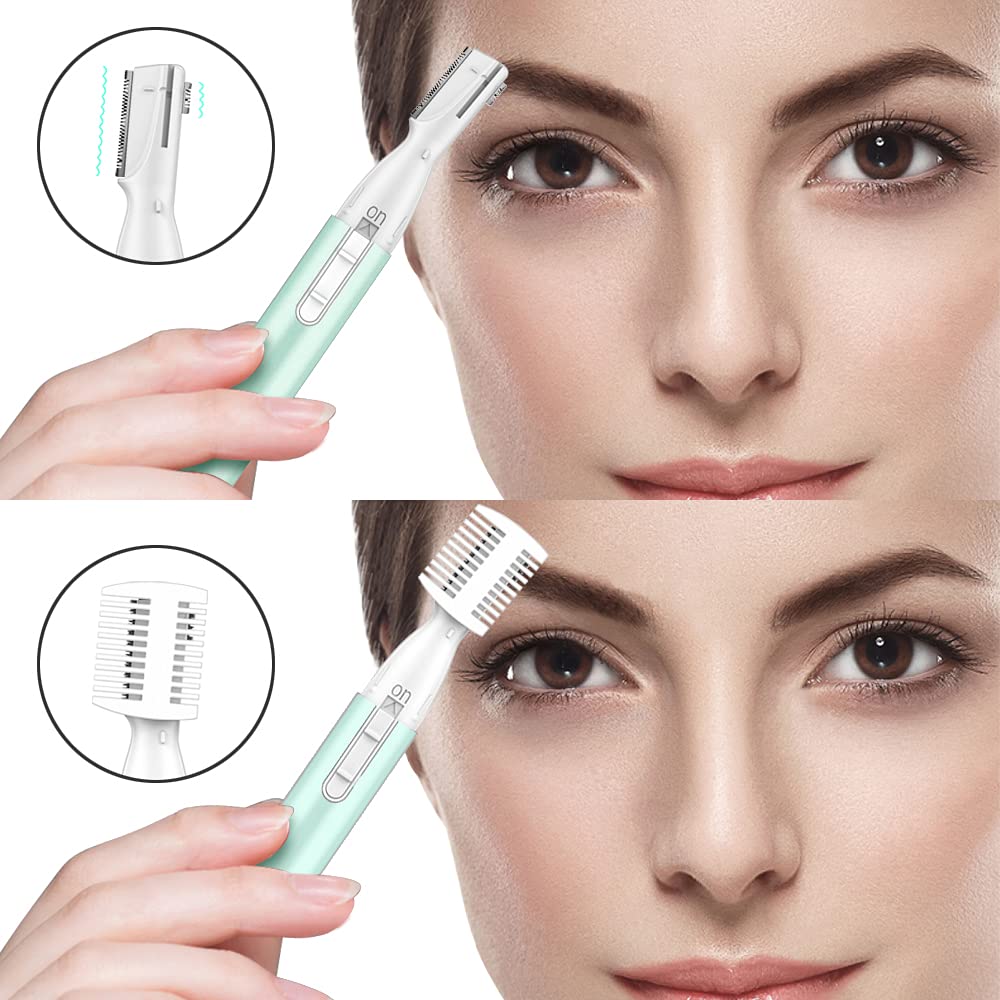 Funstant eyebrow trimmer battery-operated cordless convenience for on-the-go use.