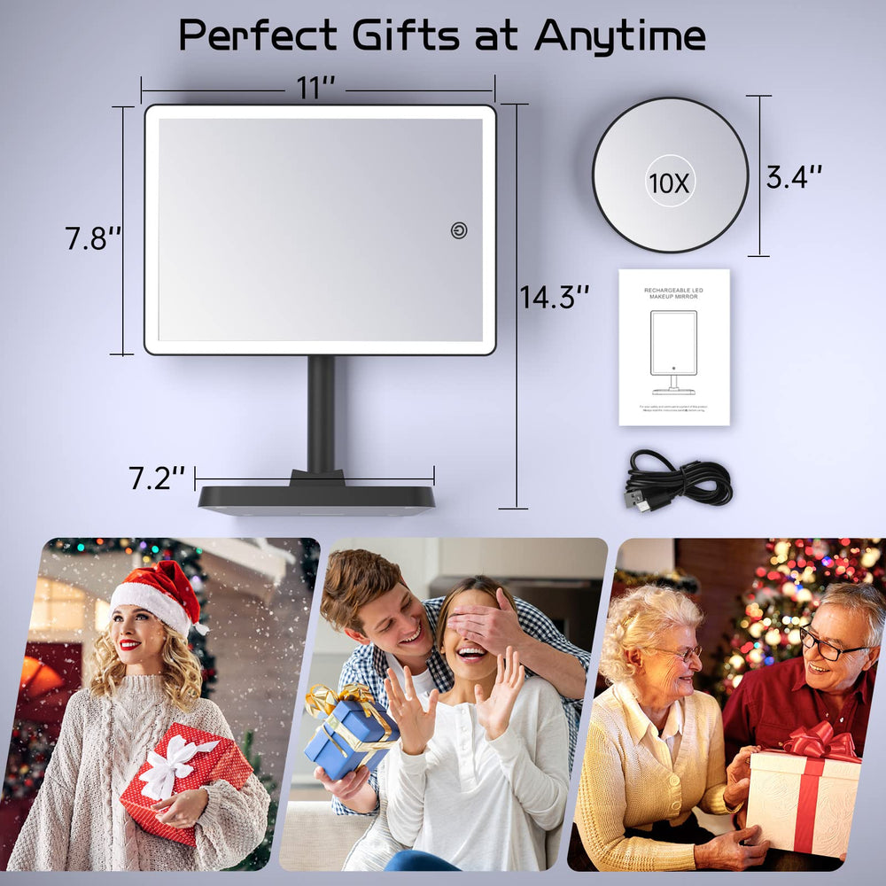 FUNTouch three-color lighting with dimmable settings for versatile use