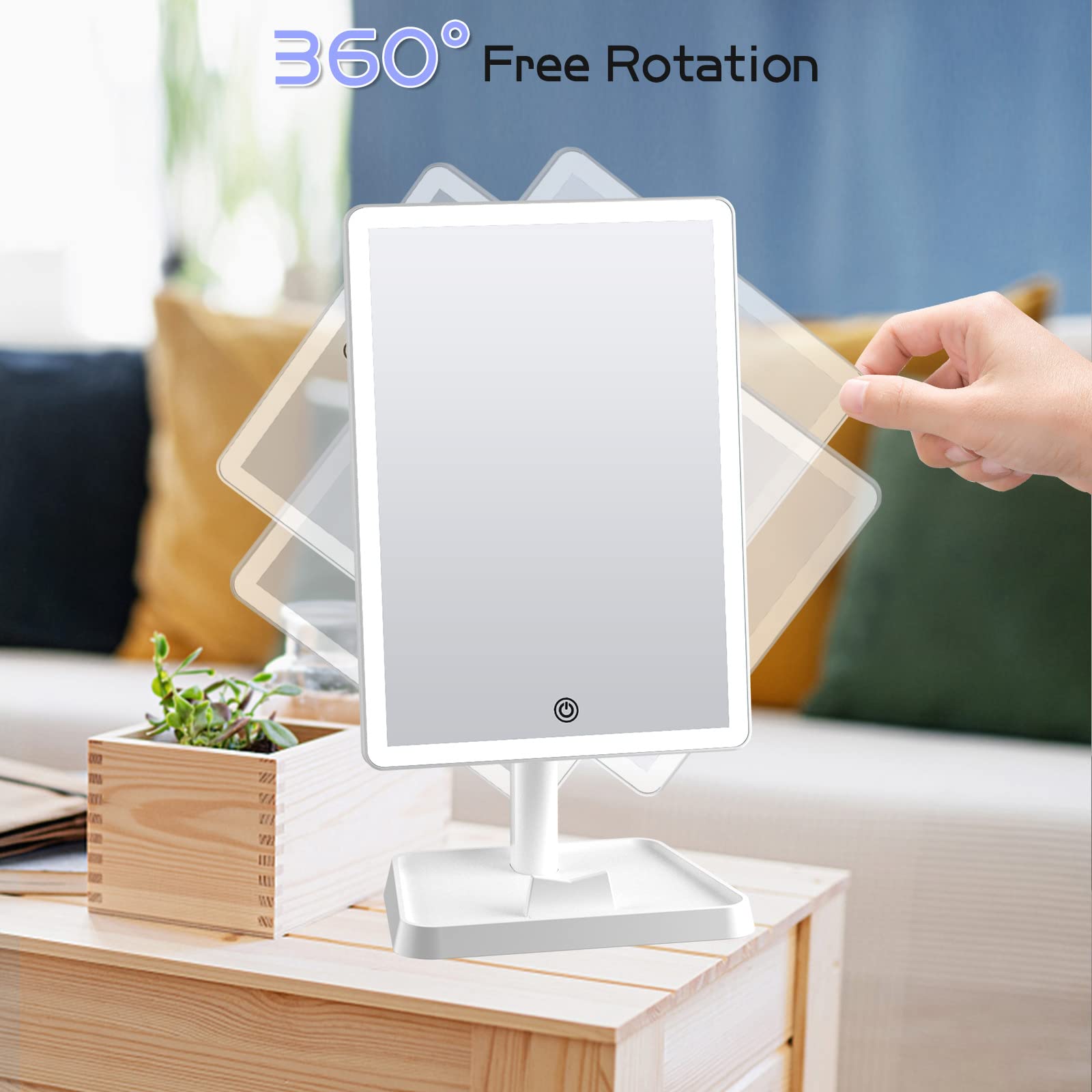 FUNTOUCH ultra-light 800g design makes it easy to move.