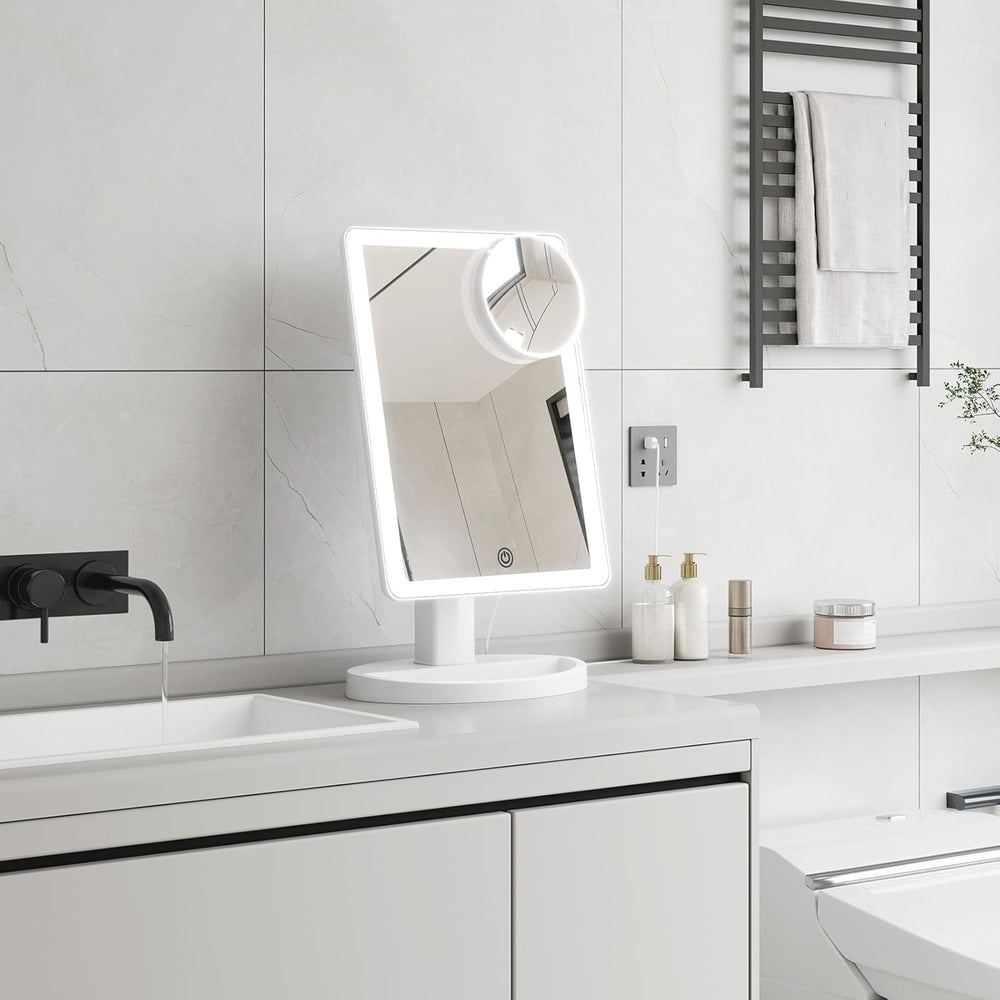 FUNTOUCH detachable suction cups mount on glass or large mirrors