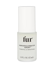 Fur Ingrown Eliminator Serum bottle front view for post-hair removal care and smoother skin.