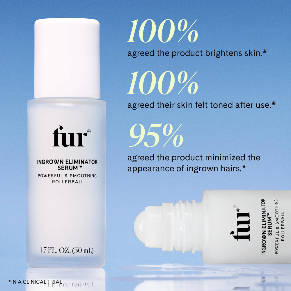 Fur Ingrown Eliminator Serum Rollerball soothing aloe calms irritated skin