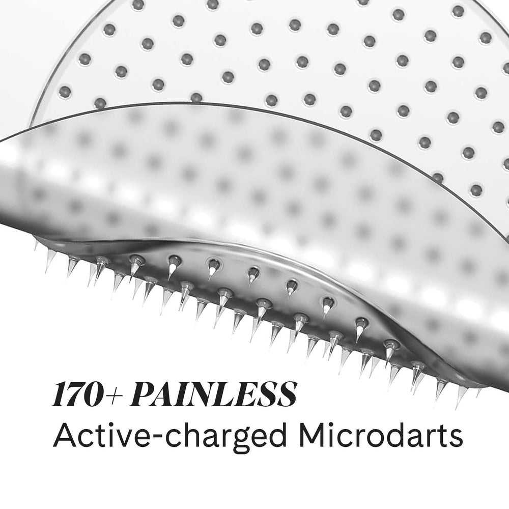Fur Ingrown Microdart patch on skin supports calming redness-prone areas