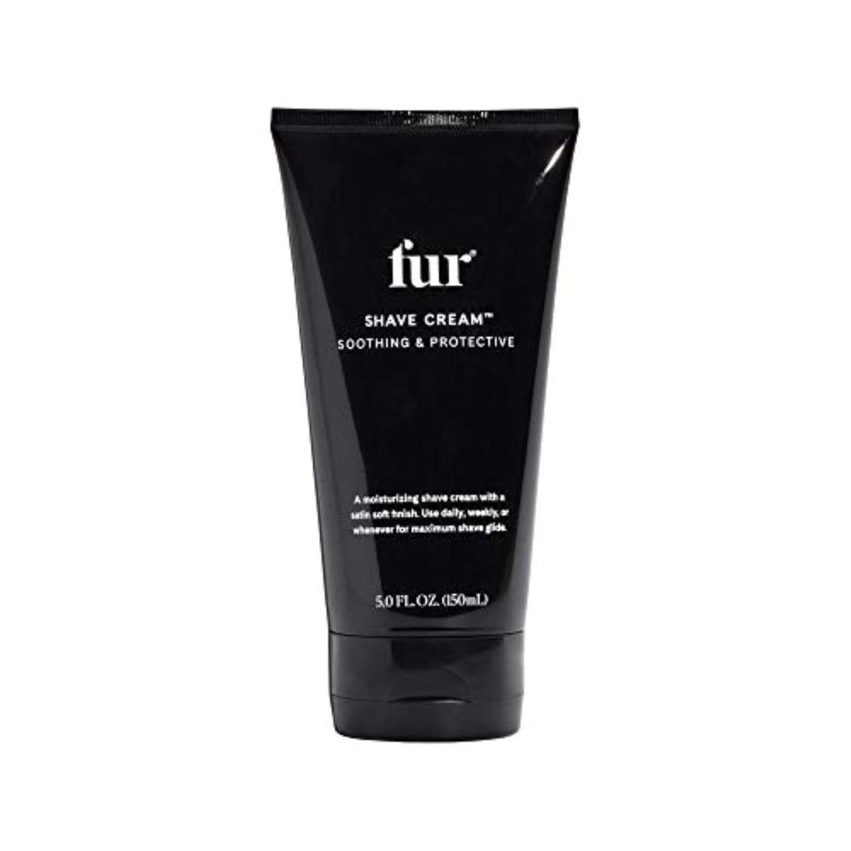 Fur Shave Cream bottle with 5 oz for smoother shave