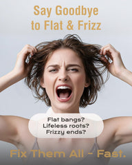 FURIDEN LITE ceramic tourmaline coating reduces frizz for sleek results.
