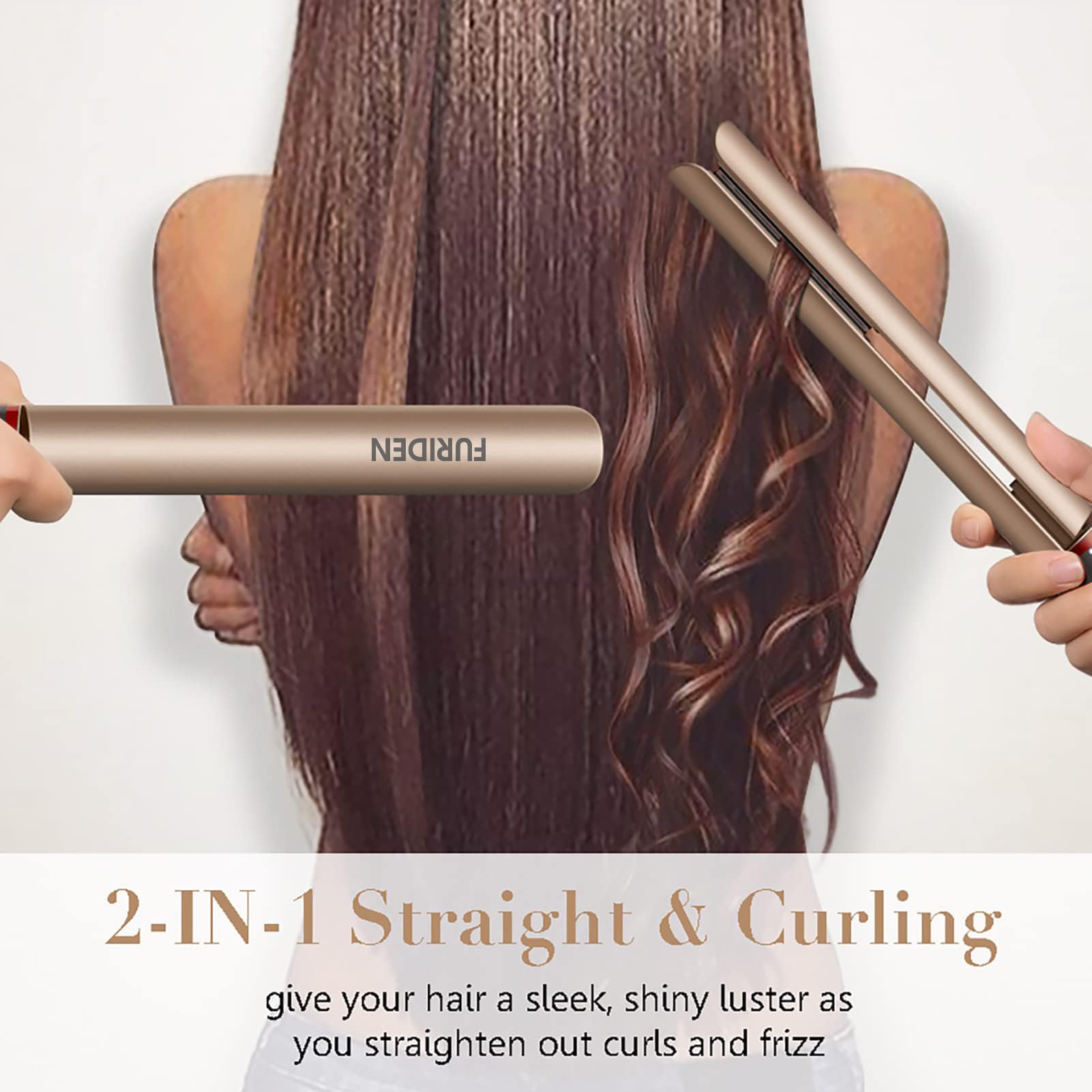 FURIDEN salon-quality-flat-iron promises durable performance and professional-looking results.