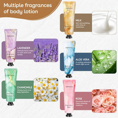 Furnizone mini travel-size lotion bottles shown for on-the-go moisture.