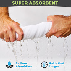 Fushay Premium Microfiber Towels designed for warmer loading and efficiency