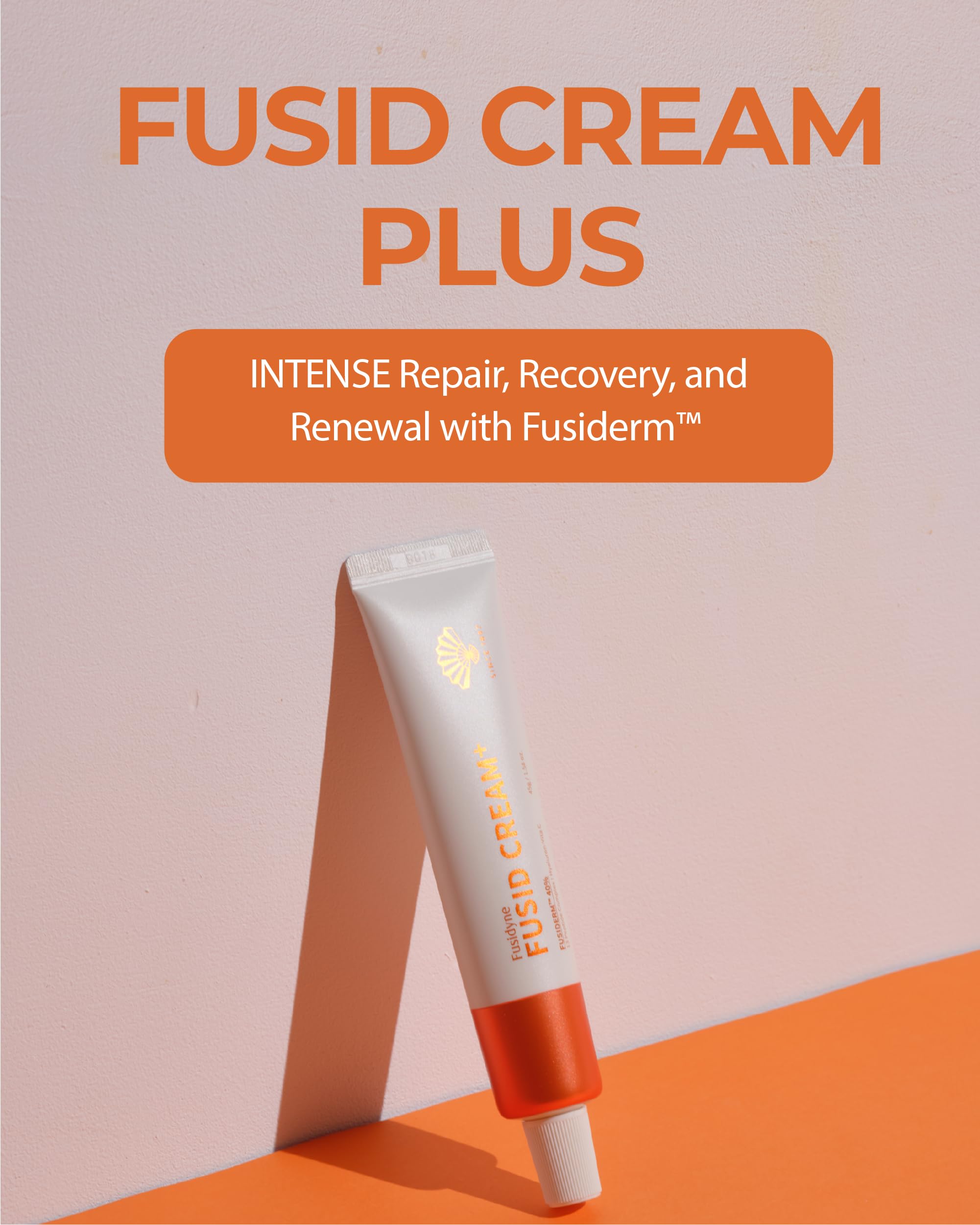 FUSIDYNE Fusid Cream Plus close-up texture showing rich non-greasy formula.