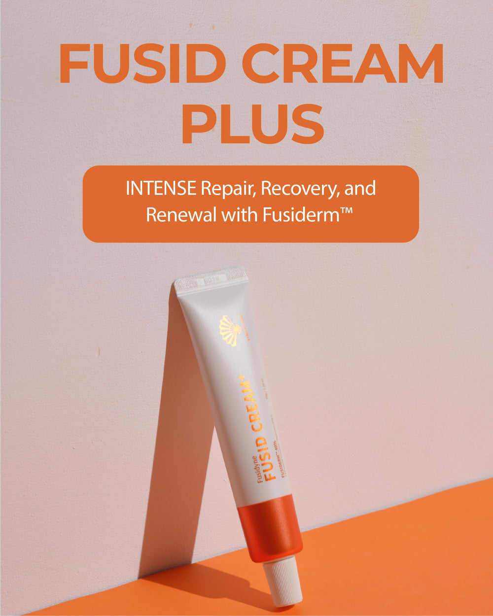 FUSIDYNE Fusid Cream Plus close-up texture showing rich non-greasy formula.