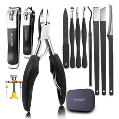 Fuwddy ingrown toenail clipper set organized in its storage box for neat grooming