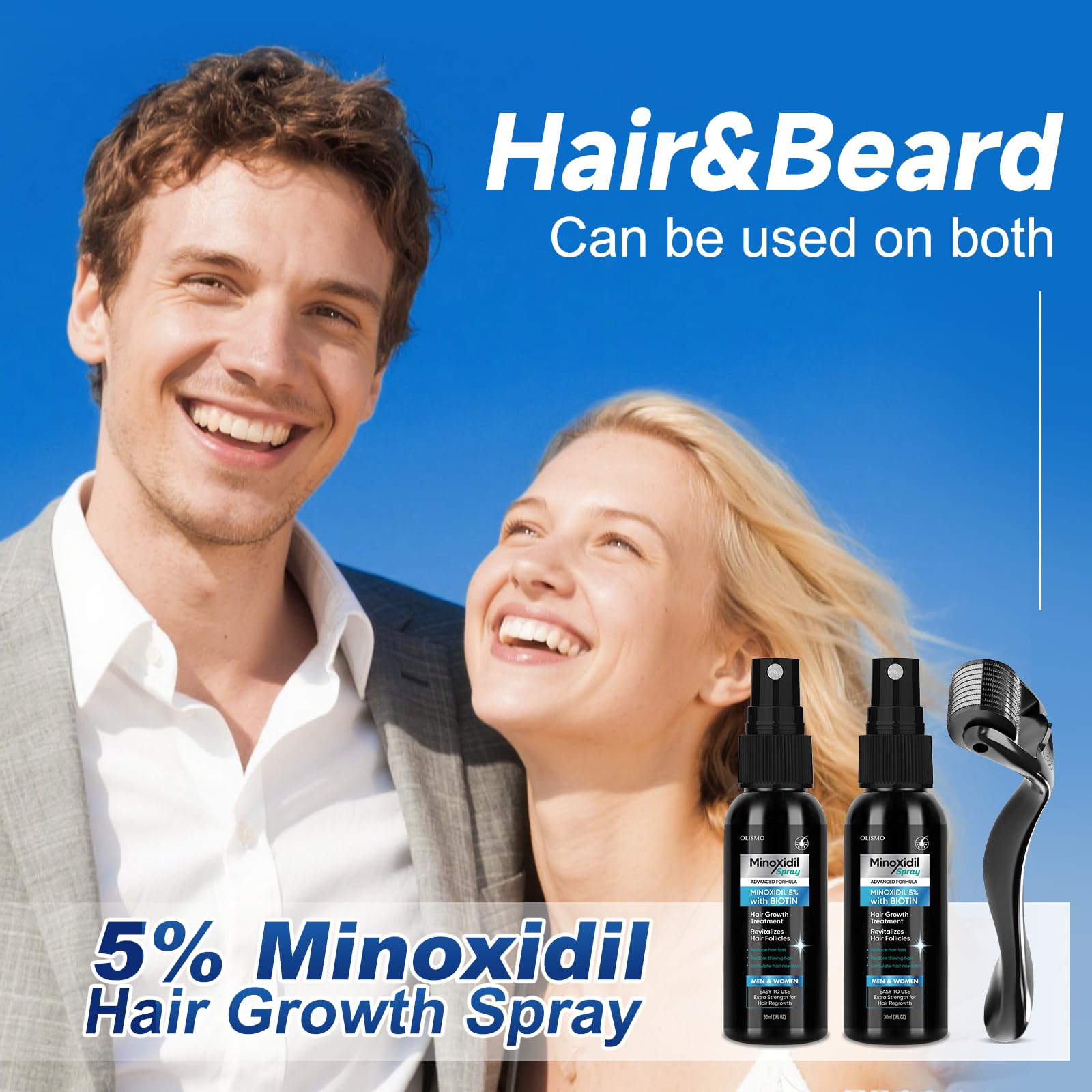 FUZYAT Minoxidil daily routine on bathroom counter invites consistent use.