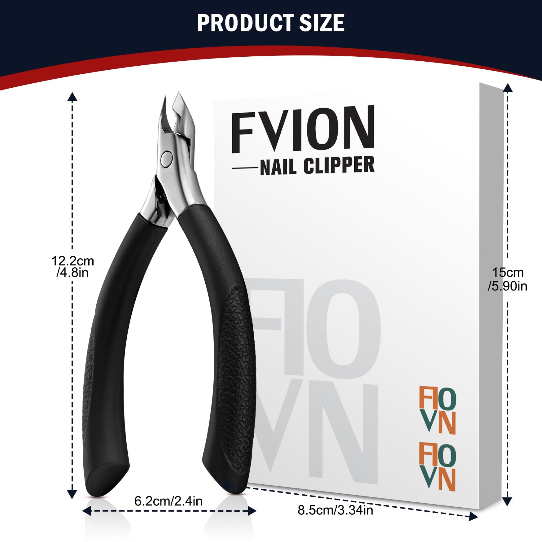 FVION Cuticle Trimmer demonstrates durable construction suitable for professional settings.