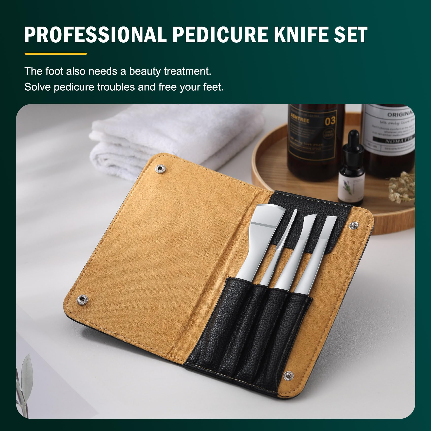 FVION ergonomic handles closeup, comfortable control during foot grooming