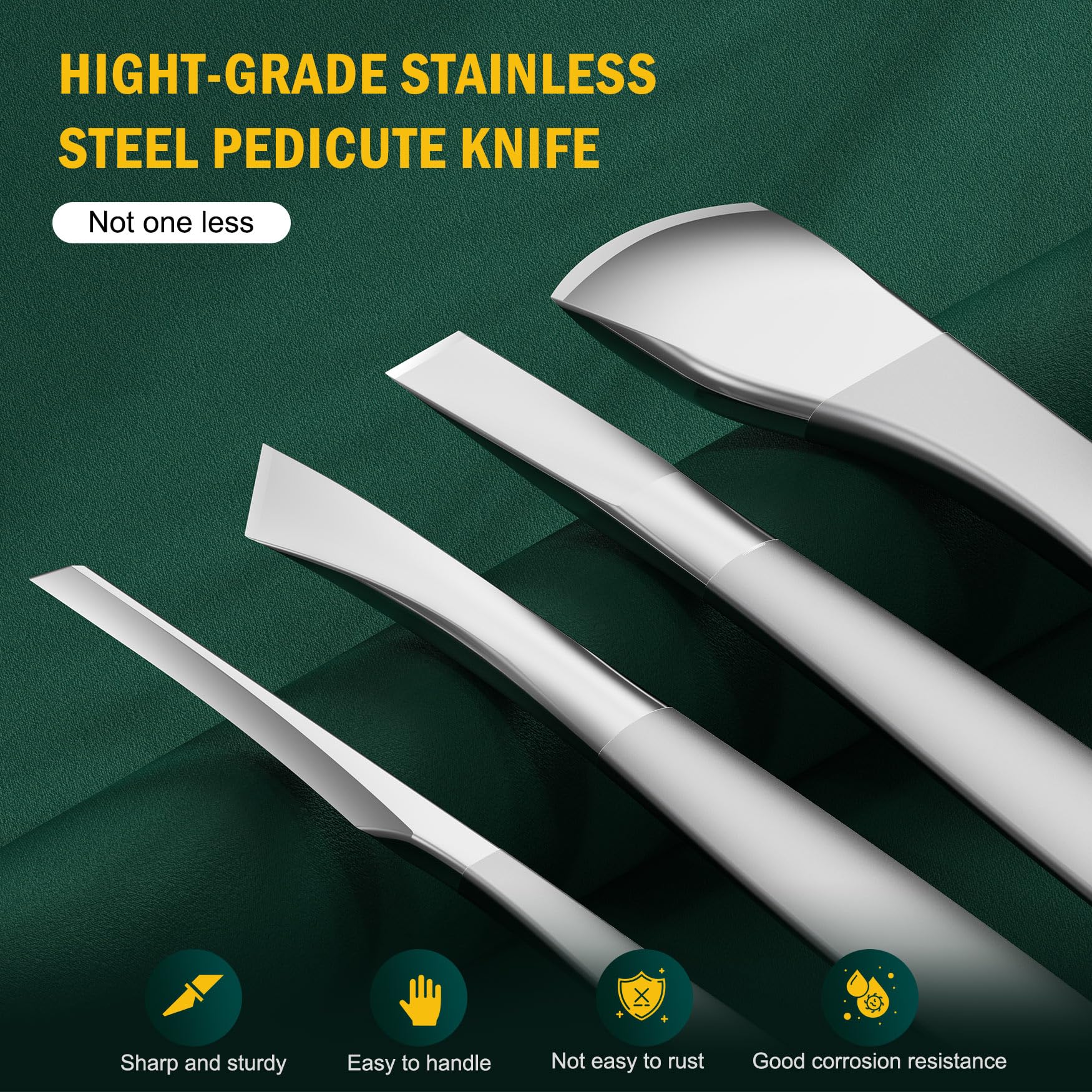 FVION foot-care ergonomic-handle reduces hand fatigue during detailed work