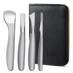 FVION Pedicure Knife Set wide edge for precise callus trimming at home