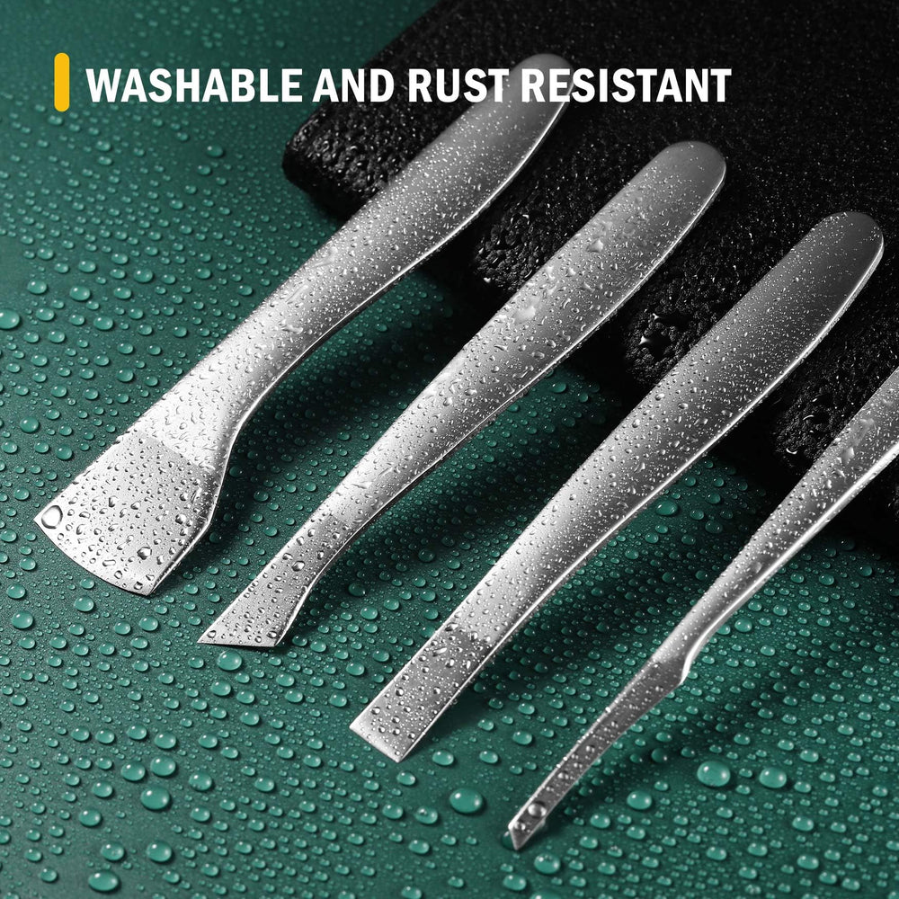 FVION stainless steel 420J2 blades show rust-resistant durability for repeated use