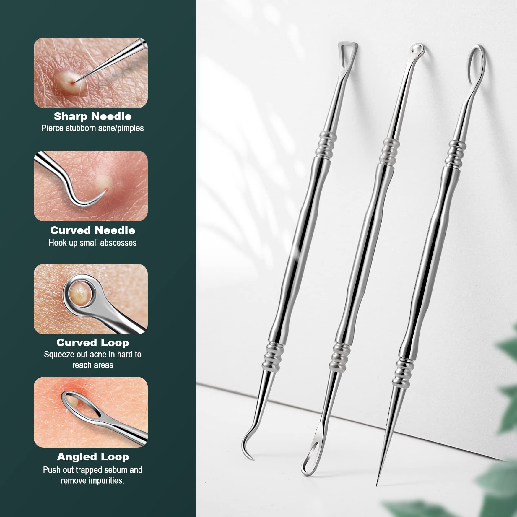 FVION surgical-grade stainless steel tools embody professional skincare quality