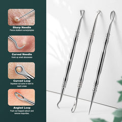 FVION surgical-grade stainless steel tools embody professional skincare quality