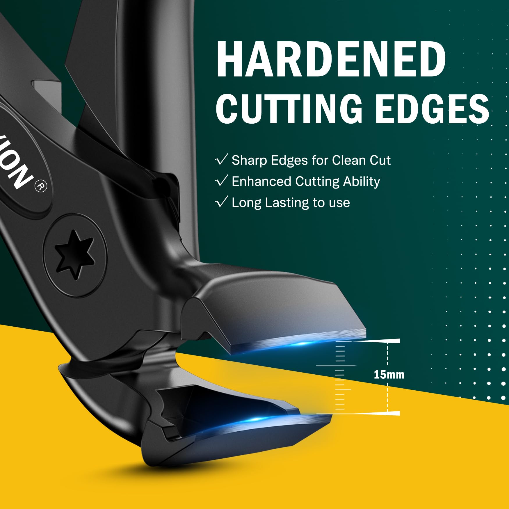 FVION curved-head clippers offer precise trimming with minimal bending