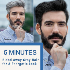 Fvquhvo 3in1 hair and beard dye packaging for convenient grooming
