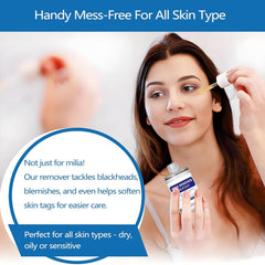 Fvtcnbu Bitank Milia Remover near the eye area supports gentle treatment