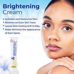 F&W Original Skin Brightening Cream packaging highlights premium quality