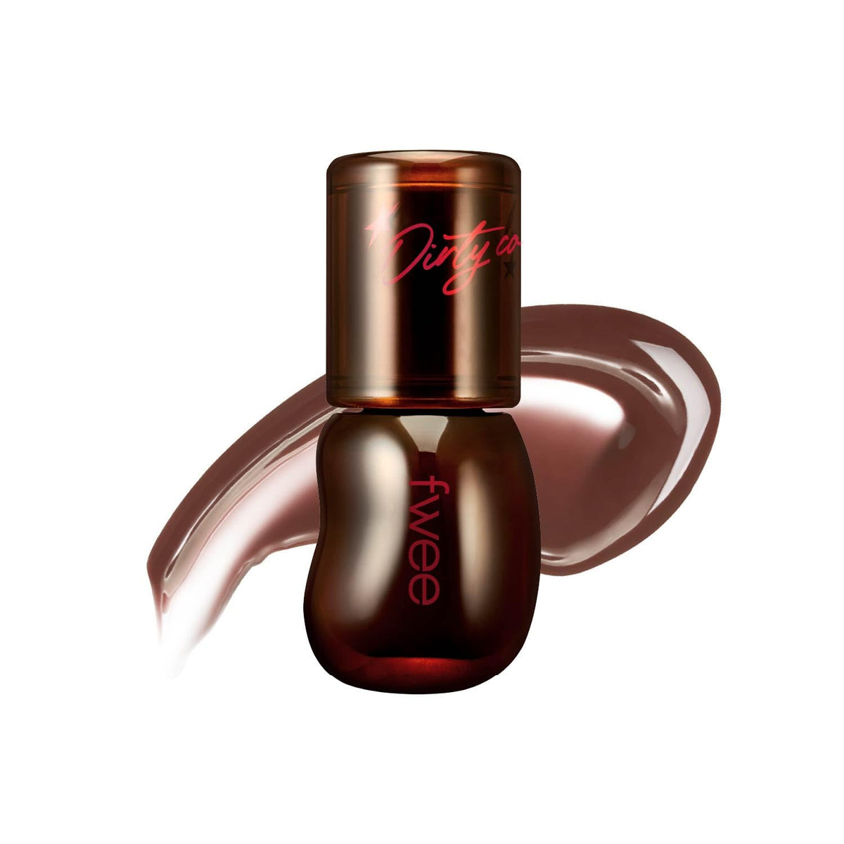 Fwee 3D Voluming Gloss 30% sheer packshot for radiant non-sticky shine.