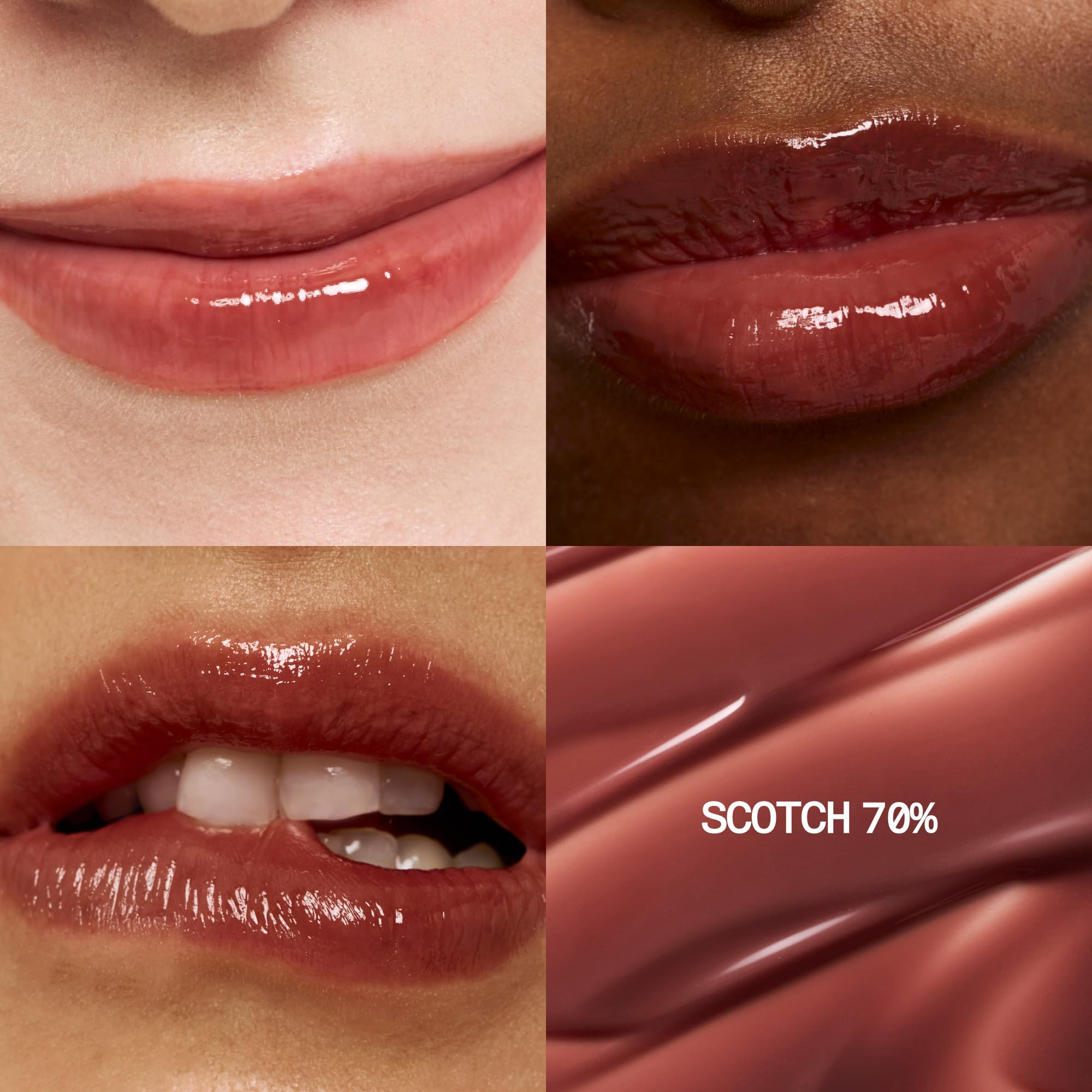 fwee 3D Voluming Gloss application demonstrates smooth lip glide
