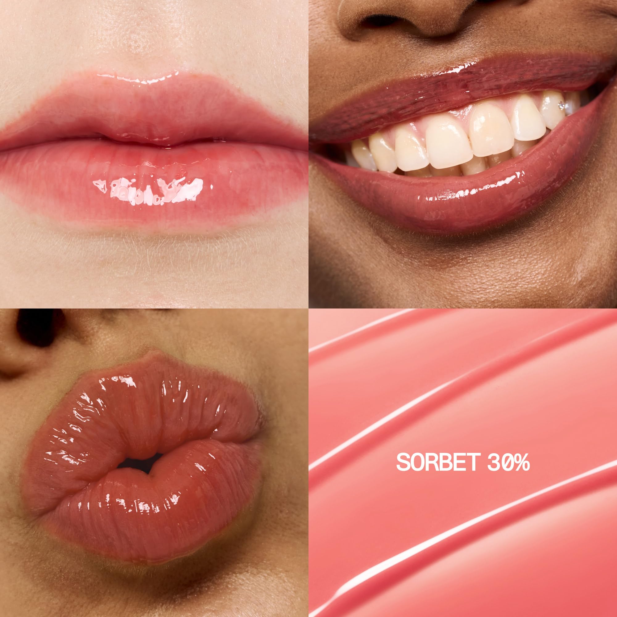 fwee 3D Voluming Gloss Sorbet applicator glides on smoothly and non-sticky.