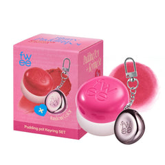 fwee blurry pudding pot jar in cherry pink for natural flush