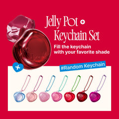 fwee glowy jelly pot lip application swatches show buildable color and shine