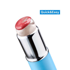 fwee silicone jumbo makeup brush blush application emphasizes soft, even coverage for cheeks.