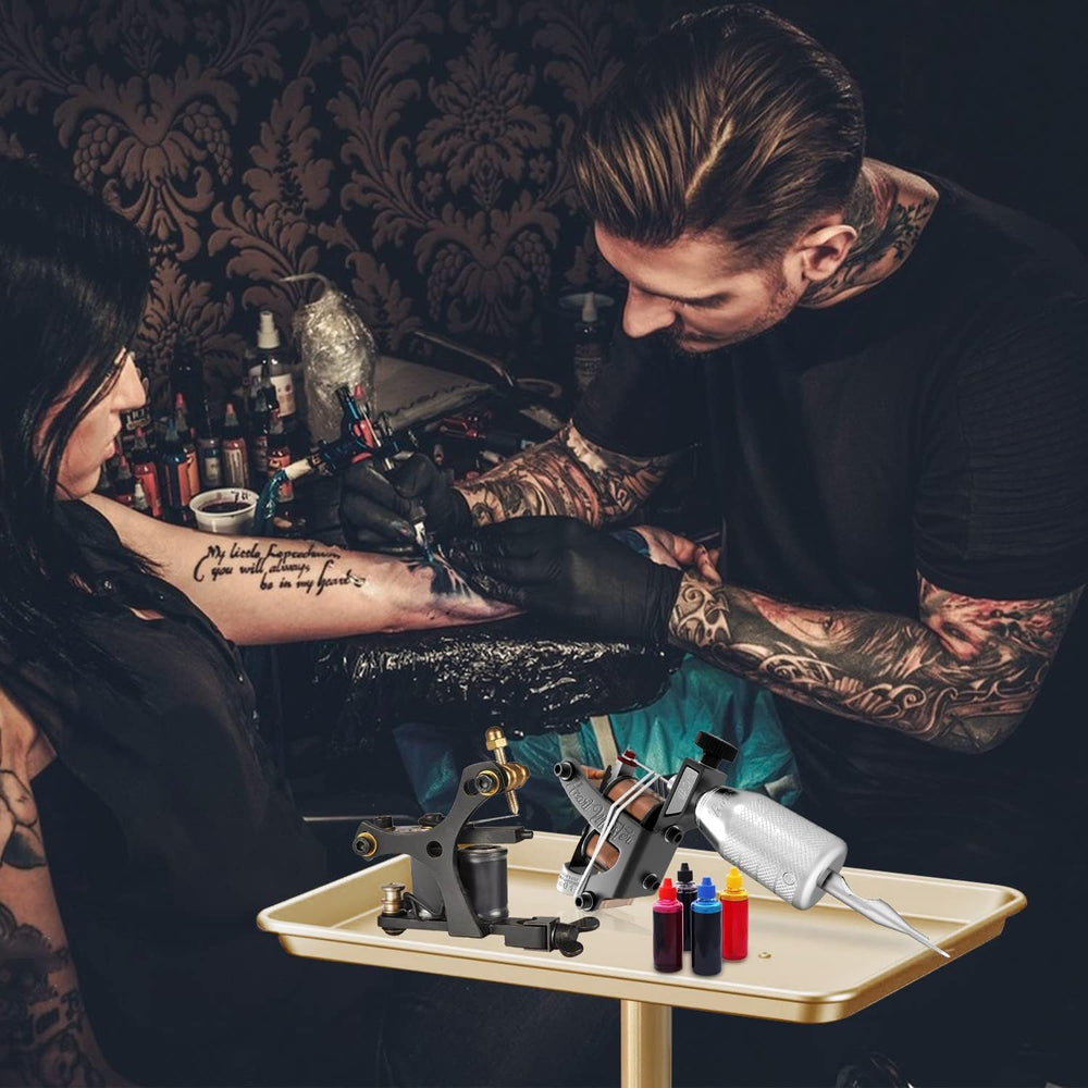 FWOD BIBTO hair color tray setup keeps palettes within reach during color sessions