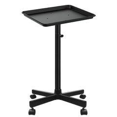 FWOD BIBTO salon tray on wheels with durable metal feet for easy mobility.