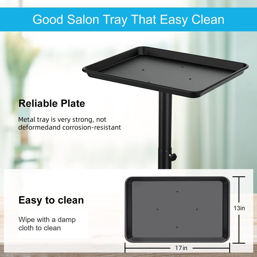 FWOD BIBTO salon tray on wheels with smooth movement.