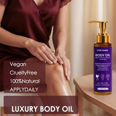 FWPTEI Vitae Charm oil droplets on skin for deep moisture