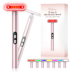 Fxtiaa red light face wand front view for improved circulation and radiant skin