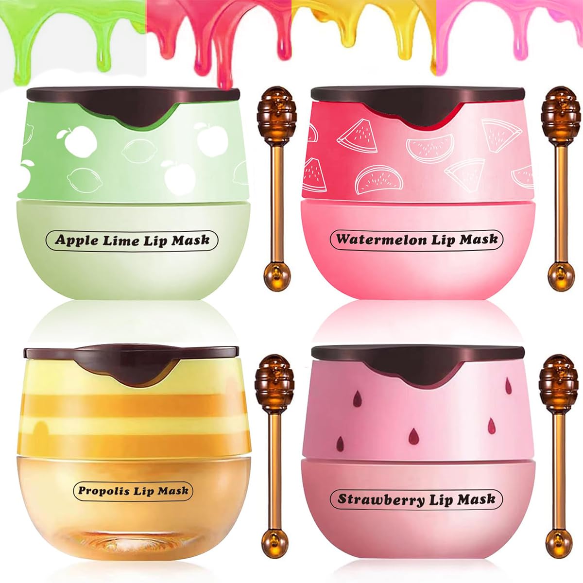 FYEBOO fruit lip mask watermelon pot ready for overnight hydration