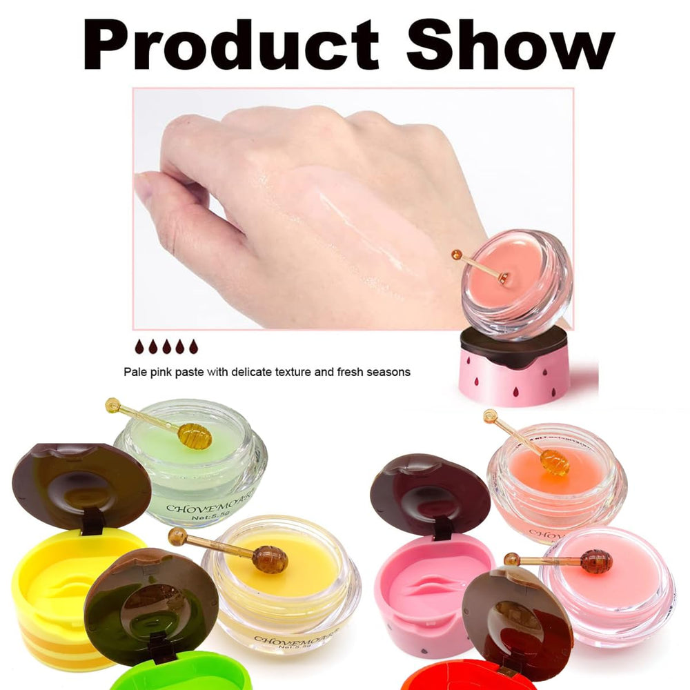 FYEBOO honey dipper application – mess-free, precise lip mask use