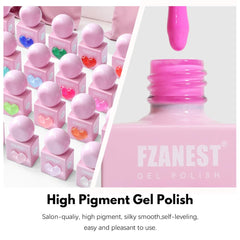 FZANEST color display board doubles as wall decor and quick color reference